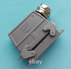 09300240301 24core double buckle side heavy duty connector HAN 24B HE-024-M/F