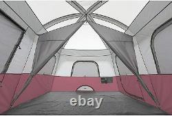 10 Person Straight Wall Tent, Fits 2Queen Mattrsses, Room Divider Gear Loft, 2Doors