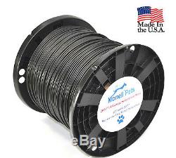 14 GAUGE DOG FENCE WIRE 2000' HEAVY DUTY Solid Core 45 MIL TYPE PE Insulation