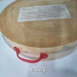 14 Wooden Butcher Chop Board Heavy Duty Meat Bone Core Thick Tamarind Wood