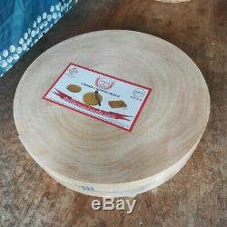 16 Wooden Butcher Chop Board Heavy Duty Meat Bone Core Thick Tamarind Wood
