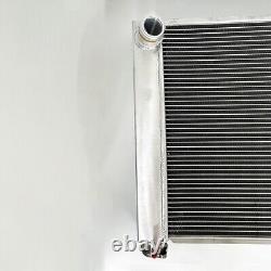 2-Rows Core Aluminum Radiator Fit 29X19 Chevy Chevrolet GM SBC Heavy Duty