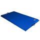 2 Thick BLUE Exercise Mat Foam Core with Heavy Duty Vinyl Cover 4x8