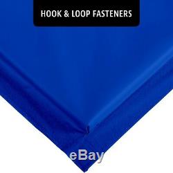 2 Thick BLUE Exercise Mat Foam Core with Heavy Duty Vinyl Cover 4x8