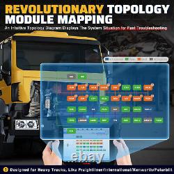 2025 TOP1 HD SCANNER MAXISYS MS909CV Heavy Duty Truck Diagnostic Tool