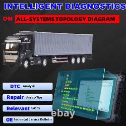 2025 TOP1 HD SCANNER MAXISYS MS909CV Heavy Duty Truck Diagnostic Tool