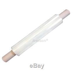 24 Heavy Duty Clear 34Micron Pallet Wrap Extended Core 400mm Stretch Shrinkwrap