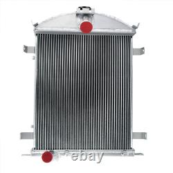 3 Core Aluminum Radiator Fits 1928 1929 Ford Model A Heavy Duty 3.3l L4 Gas