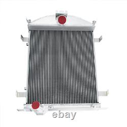 3 Core Aluminum Radiator Fits 1928 1929 Ford Model A Heavy Duty 3.3l L4 Gas