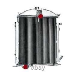 3 Core Aluminum Radiator For 1928 1929 Ford Model A Heavy Duty 3.3L L4