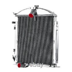 3 Core Aluminum Radiator For 1928 1929 Ford Model A Heavy Duty 3.3L L4