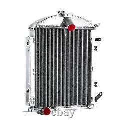 3 Core Aluminum Radiator For 1928 1929 Ford Model A Heavy Duty 3.3L L4