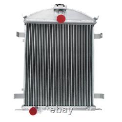 3-Core Aluminum Radiator For Fit 1928-29 Ford Model A Heavy Duty 3.3L L4 Engine