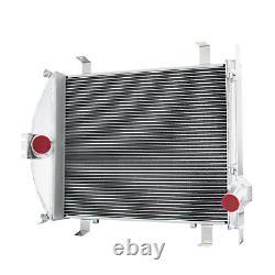 3-Core Aluminum Radiator For Fit 1928-29 Ford Model A Heavy Duty 3.3L L4 Engine