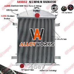 3 Core Aluminum Radiator For Ford Model A Heavy Duty 3.3L L4 Engine 1928 1929