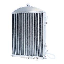 3 Core Aluminum Radiator for 1930 1931 Ford Model AA Double A Heavy Duty 3.3L