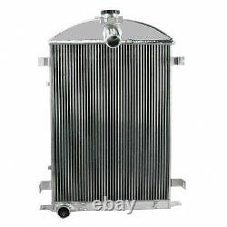 3 Core Radiator Shroud Fan Fits 1930 1931 Ford Model Aa Double A Heavy Duty 3.3l