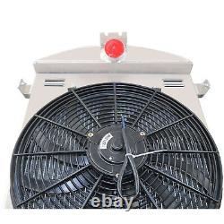 3 Core Radiator Shroud Fan Fits 1930 1931 Ford Model Aa Double A Heavy Duty 3.3l