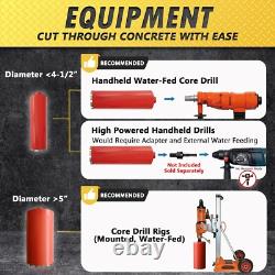 3 Heavy Duty Diamond Core Bit for Wet Drilling in Concrete with 10mm Segments