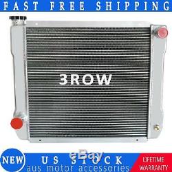 3 Row Core Aluminum Radiator FOR Ford/Chrysler-Style Heavy Duty 24x19 1''tube