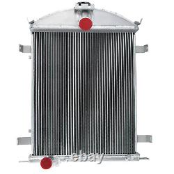 3 Row Core Aluminum Radiator For 1928 1929 Ford Model A Heavy Duty 3.3L