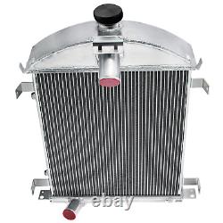 3 Row Core Aluminum Radiator For 1928 1929 Ford Model A Heavy Duty 3.3L