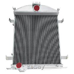 3 Row Core Aluminum Radiator For 1928 1929 Ford Model A Heavy Duty 3.3L