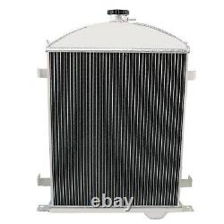 3 Row Core Aluminum Radiator For 1928-1929 Ford Model A Heavy Duty 3.3L L4