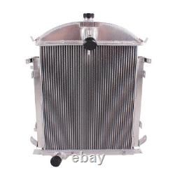 3 Row / Core Aluminum Radiator For 1928-1929 Ford Model A Heavy Duty 3.3L L4 GAS