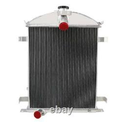 3 Row Core Aluminum Radiator For 1928 1929 Ford Model A Heavy Duty 3.3L L4 GAS