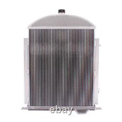 3 Row / Core Aluminum Radiator For 1928-1929 Ford Model A Heavy Duty 3.3L L4 GAS