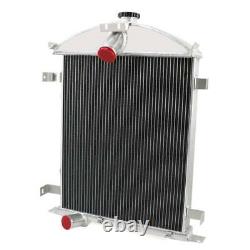 3 Row Core Aluminum Radiator For 1928 1929 Ford Model A Heavy Duty 3.3L L4 GAS