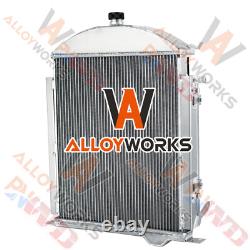3 Row Core Aluminum Radiator For Ford Model A Heavy Duty 3.3L 1928-1929