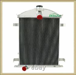 3 Row Core Aluminum Radiator For Ford Model A Heavy Duty 3.3L L4 GAS 1928 1929