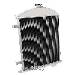 3 Row Core Aluminum Radiator For Ford Model A Heavy Duty 3.3L L4 GAS 1928 1929