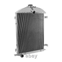 3 Row Core Aluminum Radiator For Ford Model AA Double A Heavy Duty 3.3L 1930 31