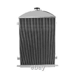 3 Row Core Aluminum Radiator For Ford Model AA Double A Heavy Duty 3.3L 1930 31