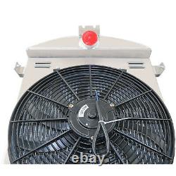 3 Row Core Radiator+Fan Shroud Combo For 1930-1931 Ford Model AA Heavy Duty 3.3L