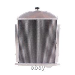 3 Rows Core Aluminum Radiator For 1928 1929 Ford Model A Heavy Duty 3.3L L4