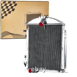 3 Rows Core Aluminum Radiator For 1928 1929 Ford Model A Heavy Duty 3.3L L4 GAS