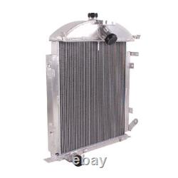 3 Rows/Core Aluminum Radiator for 1928 1929 Ford Model A Heavy Duty 3.3L L4 GAS