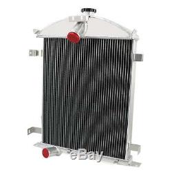 3 Rows Cores All Aluminum Radiator for 1928-1929 Ford Model A Heavy Duty 3.3L L4