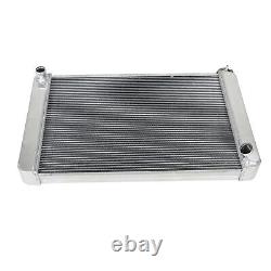 31 x 19 Aluminum Cooling Radiator 3 Row For Universal Chevy GM SBC Heavy Duty