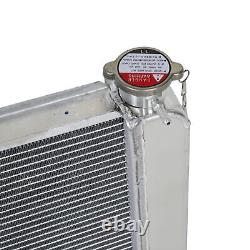 31 x 19 Aluminum Cooling Radiator 3 Row For Universal Chevy GM SBC Heavy Duty