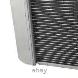 31 x 19 Aluminum Cooling Radiator 3 Row For Universal Chevy GM SBC Heavy Duty
