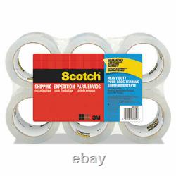 3850 Heavy-duty Packaging Tape, 3 Core, 1.88 X 54.6 Yds, Clear, 36/carton