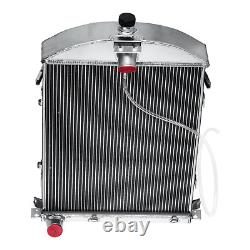 4 CORE Aluminum Radiator For 1930-1931 Ford Model AA Double A Heavy Duty 3.3L L4