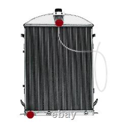 4 CORE Aluminum Radiator For Ford Model AA Double A Heavy Duty 3.3L L4 1930-1931