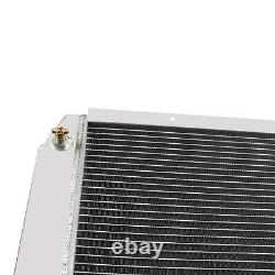 4 Row Aluminum Core Radiator For Heavy Duty Ford Mopar Style 31x19