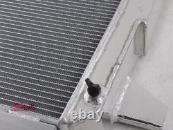 4 Row Aluminum Radiator For 1985-1996 Ford F-150 F250 8Cyl with Heavy Duty Cooling